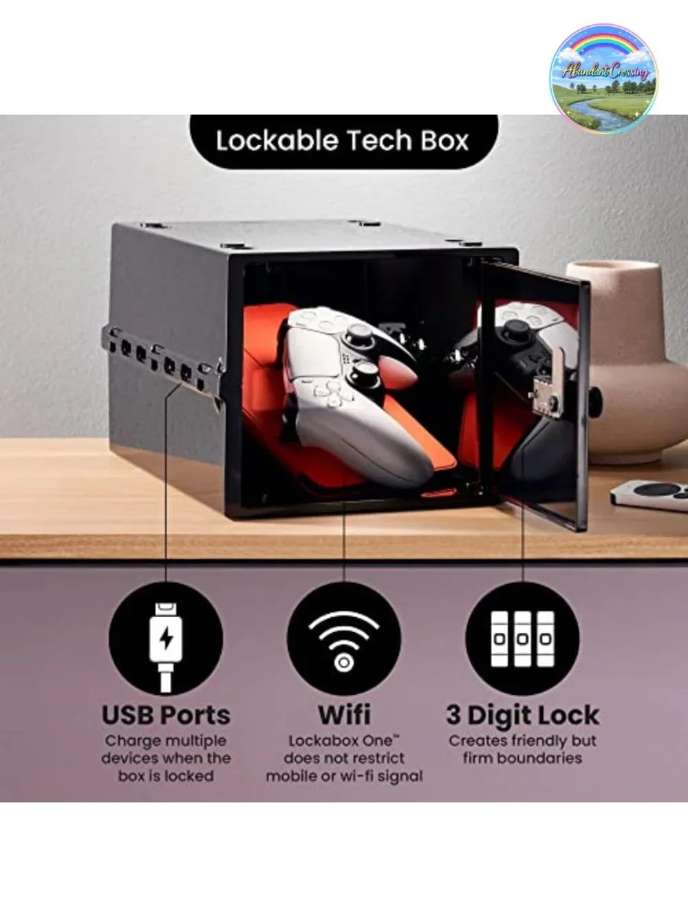 Lockable Storage Box for Food, Medicine Valuables - Food Grade Polycarbonate